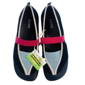 New KALSO EARTH INTRIGUE Mary Jane Loafers Womens Shoes Negative Heel 9B